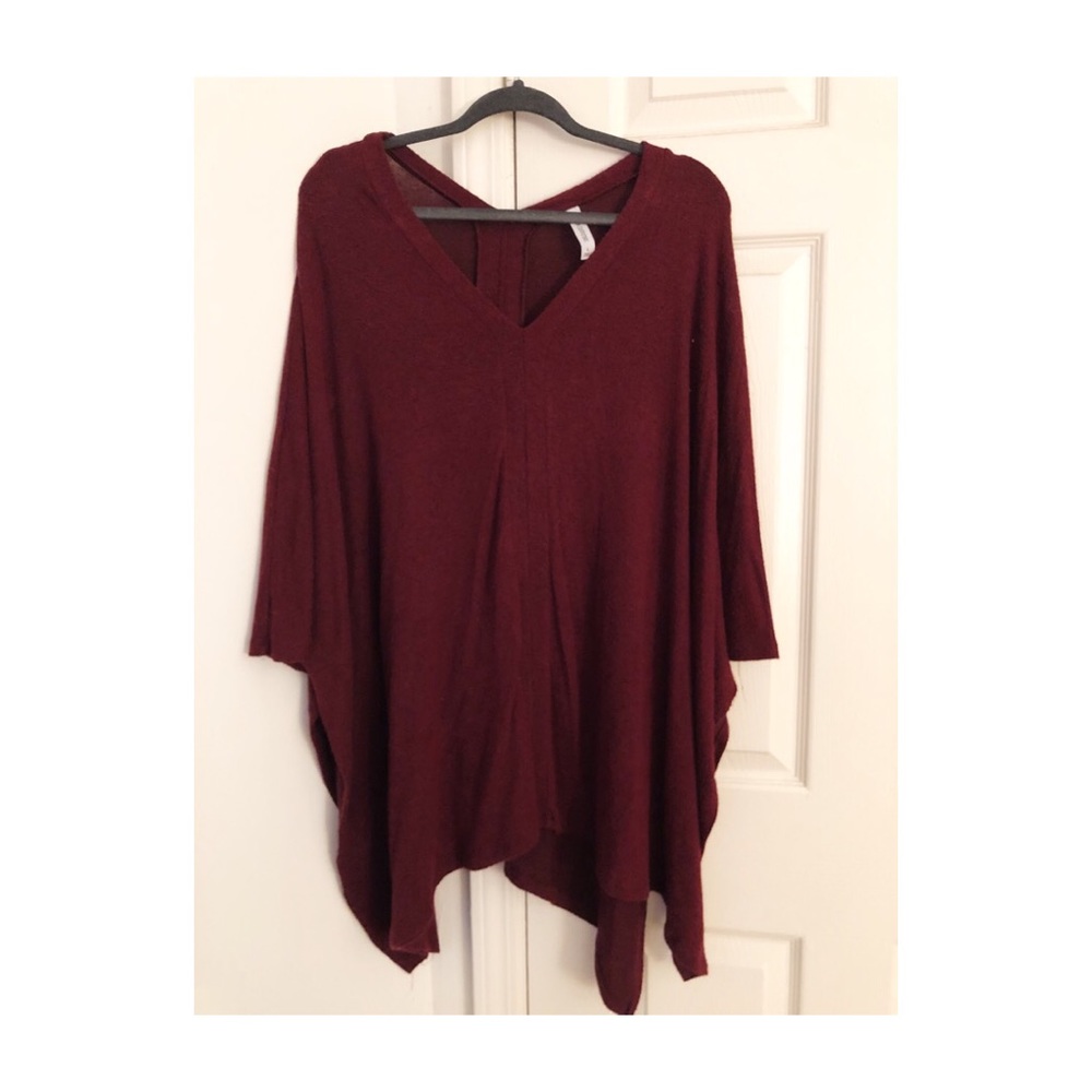 Poncho Style Top